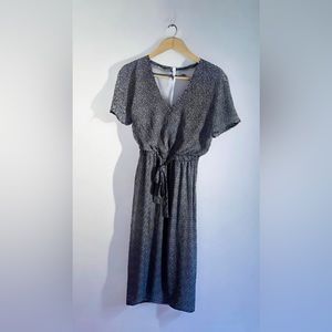 Sienna Sky black & white printed dress size S